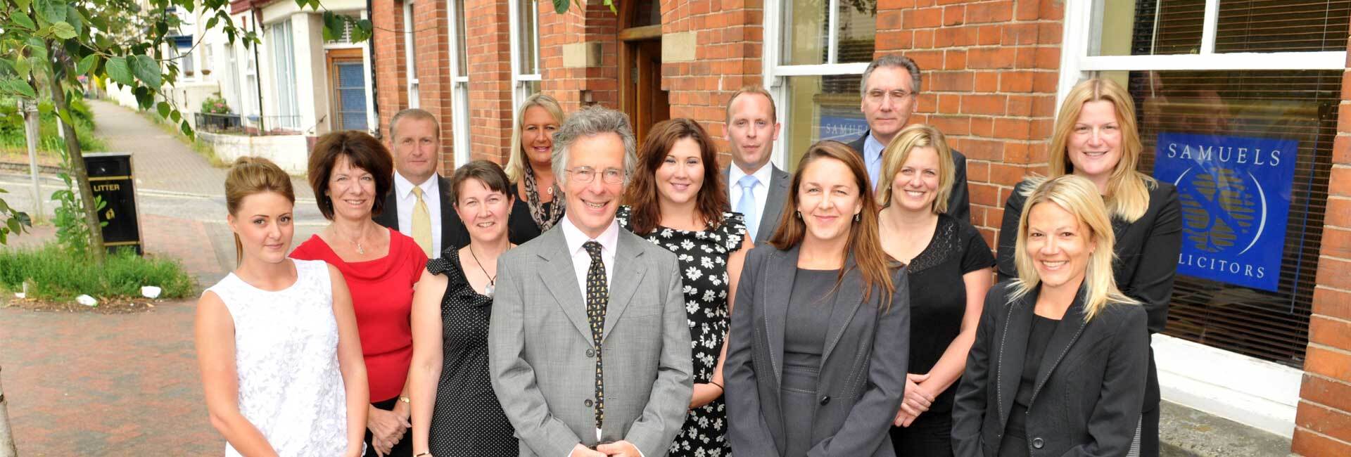 meet the  team at Samuels Solictors